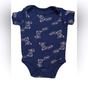 ⭐️$2 When Bundled⭐️ 0-3M Blue Baby Favorite Bodysuit with Lions